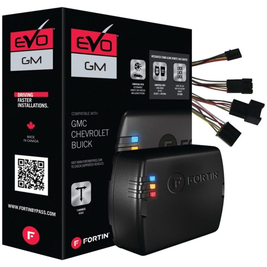 FORTIN EVO-GMT4 Remote Start Module & T-Harness Combo for select Cadillac/Chevy/GMC Full Size Vehicles 07+