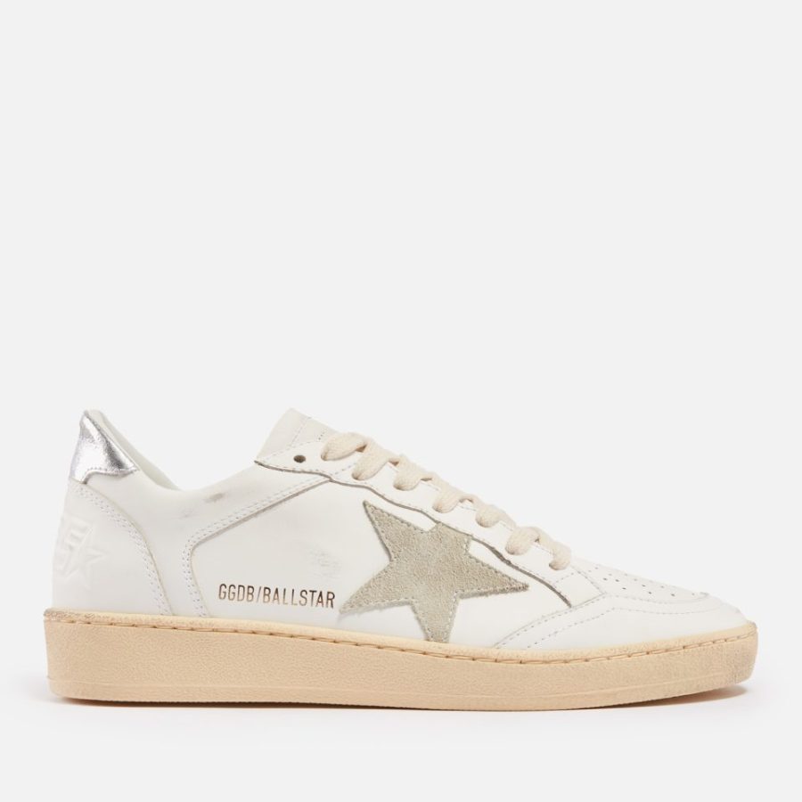Golden Goose Women's Ball Star Leather Trainers - UK 3
