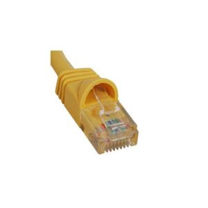 ICC ICPCSK14YL PATCH CORD, CAT 6, MOLDED BOOT, 14FT YL