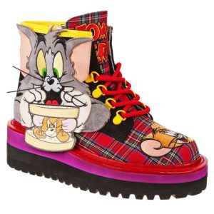 Irregular Choice Tom and Jerry Mouse Sandwich Boots