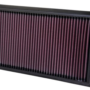 K&N FILTER 332395 Engine Air Filter: Reusable, Clean Every 75,000 Miles, Washable Replacement Car Air Filter: Compatible 2007-2019 Ford/Lincoln SUV and Compact V6/L4 (Explorer, Flex, Taurus, Edge, MKT, MKS) 33-2395