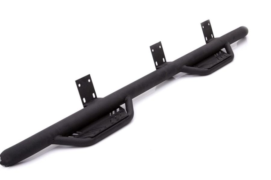 LUND 54541414 Black Steel Terrain HX Extreme Step Nerf Bars for 2015-2018 Ford F-150, 2017-2018 Super Duty F-250, F-350, F-450, F-550 with SuperCab