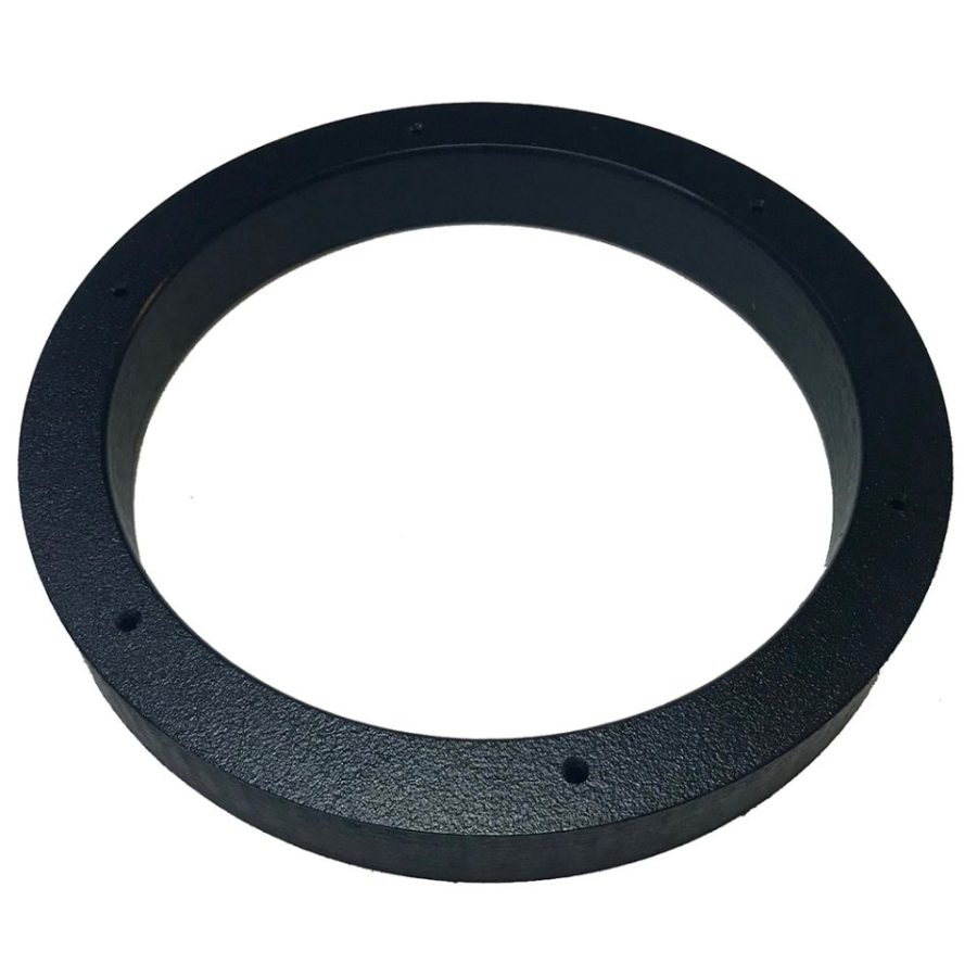 OCEAN BREEZE MARINE FS- FR6022-600-100-BLK SPEAKER SPACER FOR FUSION FR6022 - 6 INCH SPEAKERS - 1 INCH - BLACK