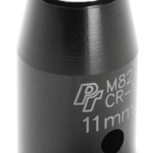 PERFORM TOOL M821 1/2 Drive 6-Point Impact Socket, 11mm - Durable and Reliable Socket for Heavy-Duty Tasks and Automotive Repairs