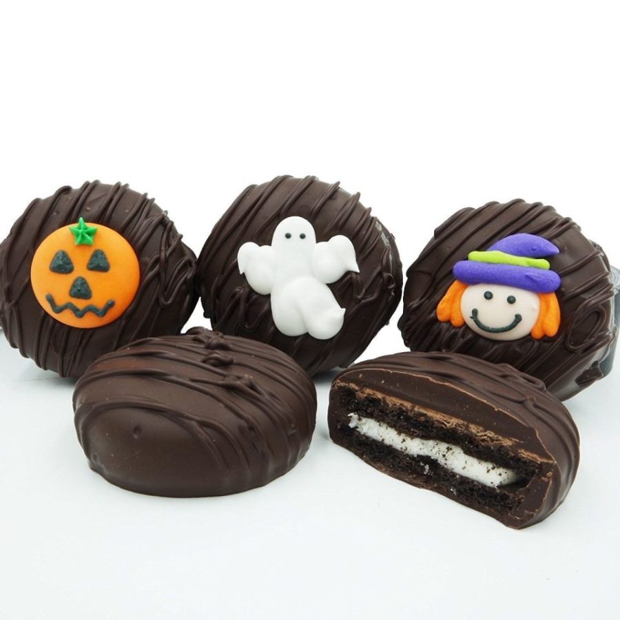 Philadelphia Candies Halloween Pumpkin Asst Dark Chocolate Covered OREO® Cookies