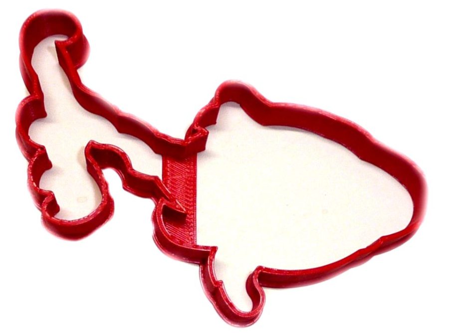 Red Fish Dr Seuss Children Book One Fish Two Fish Cookie Cutter USA PR2475