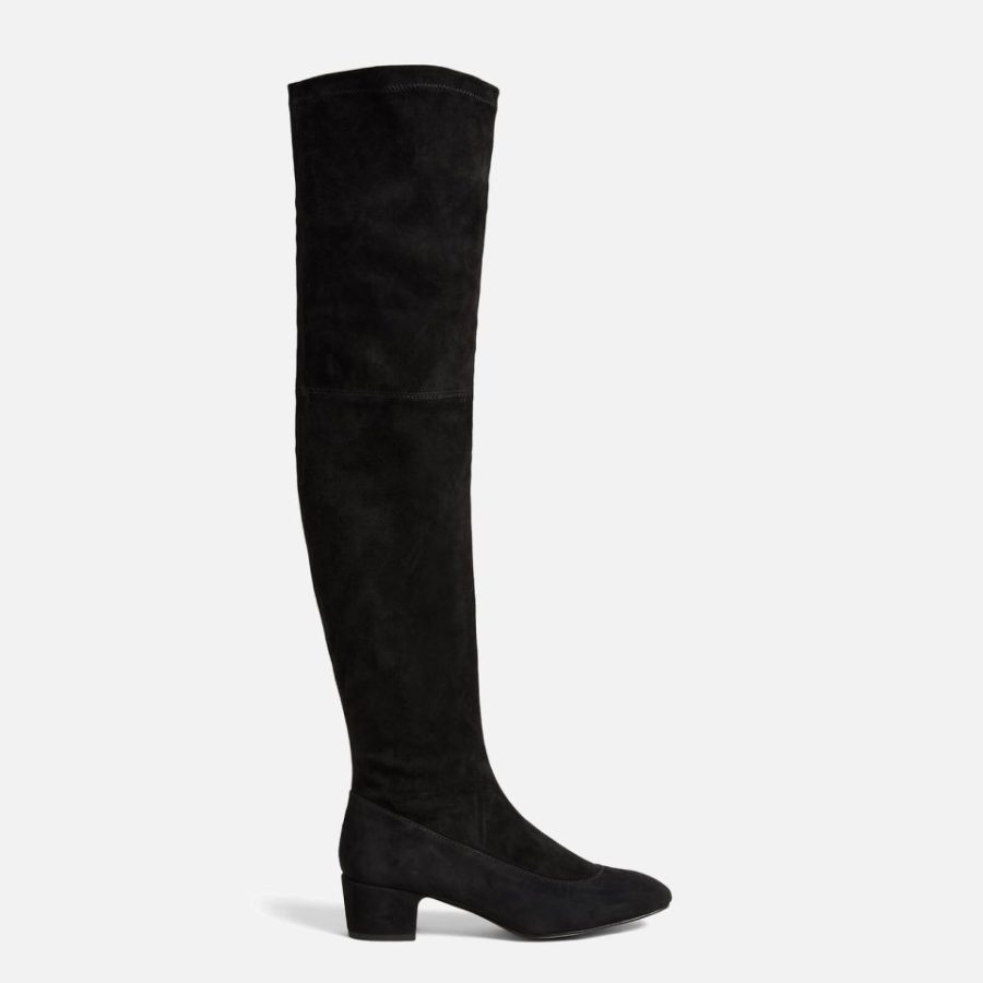 Ted Baker Ayannah Suede Knee High Boots - UK 3