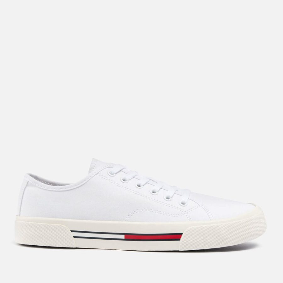 Tommy Jeans Women's Low Top Canvas Trainers - UK 3