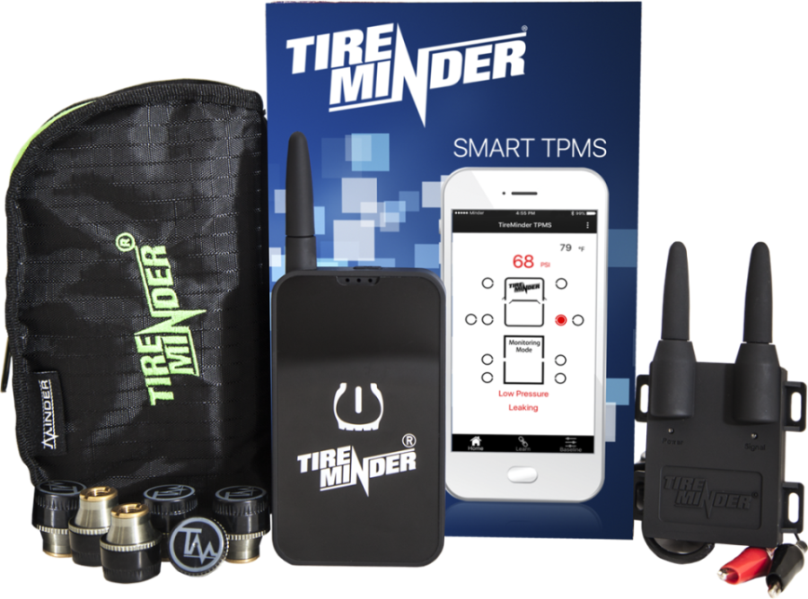 VALTERRA TM22131 Smart TPMS with 4 Transmitters for RVs, MotorHomes, 5th Wheels, Motor Coaches and Trailers