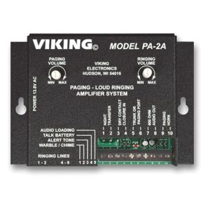 VIKING PA-2A Paging / Loud Ringer with 8 Ohm Horn