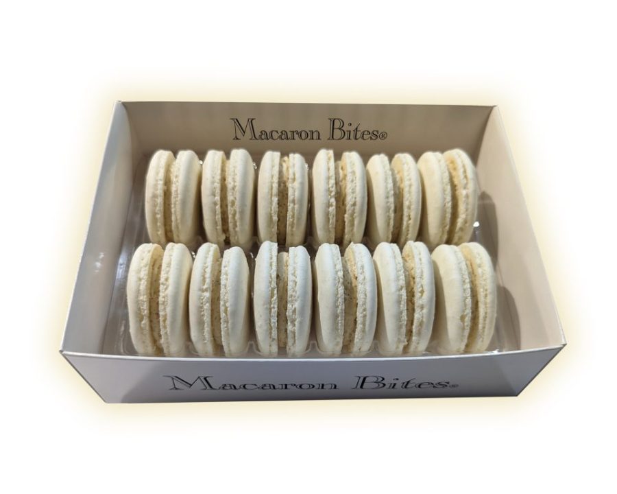 Vanilla Macaron Cookies Gift Box - 12 Count