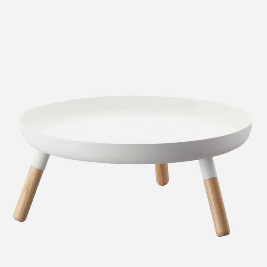 Yamazaki Plain Tray With Legs - White