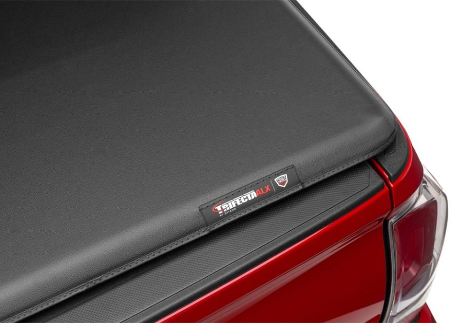 EXTANG 90473 RealTruck Trifecta ALX Soft Folding Truck Bed Tonneau Cover | | Fits 2022 - 2024 Toyota Tundra w/ and w/o rail system 6FT 7 INCH Bed (78.7 INCH)