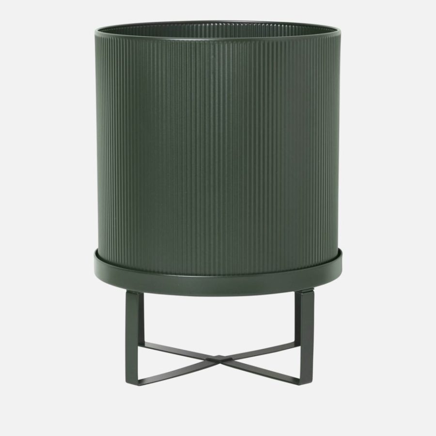 Ferm Living Bau Pot - Large - Dark Green