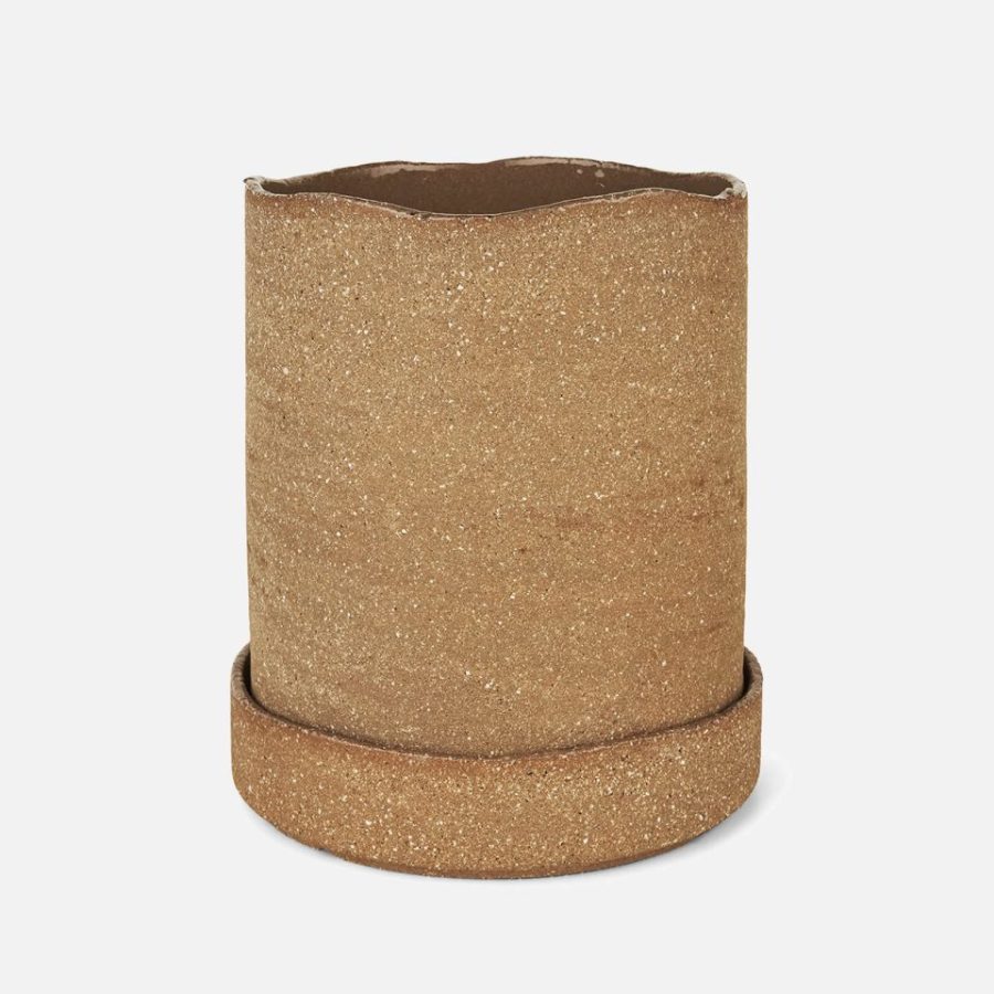 Ferm Living Uneru Pot - Ø16 - Brown