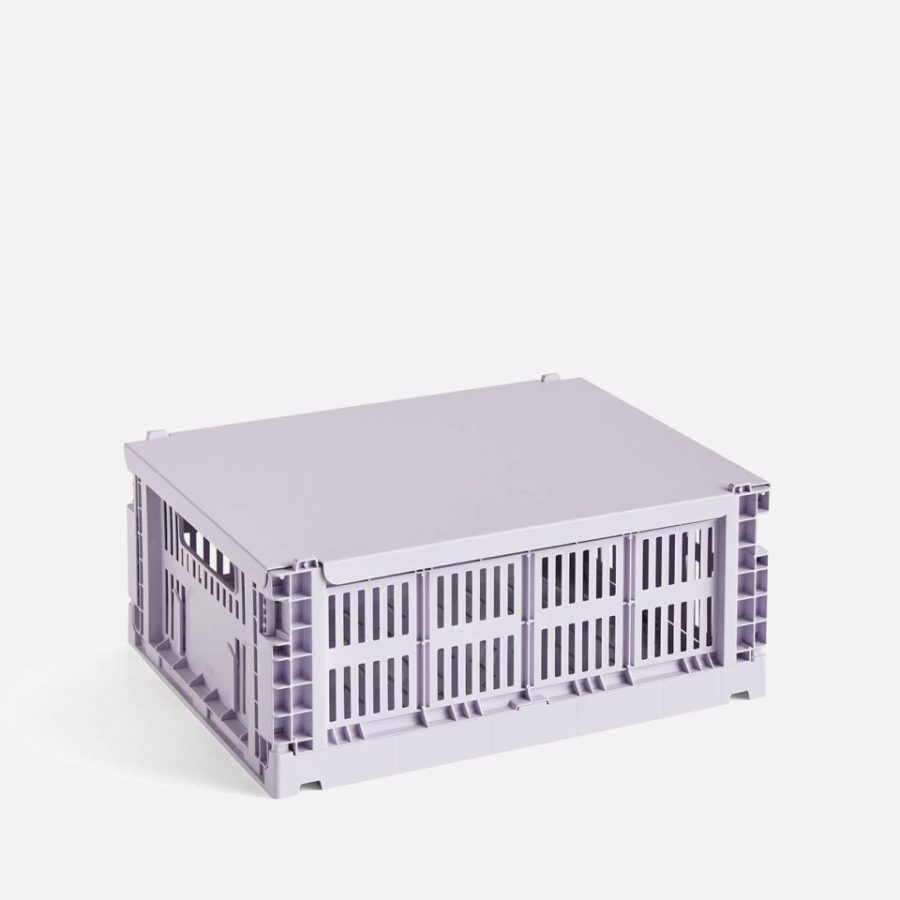 HAY Colour Crate Lid - Medium - Lavender