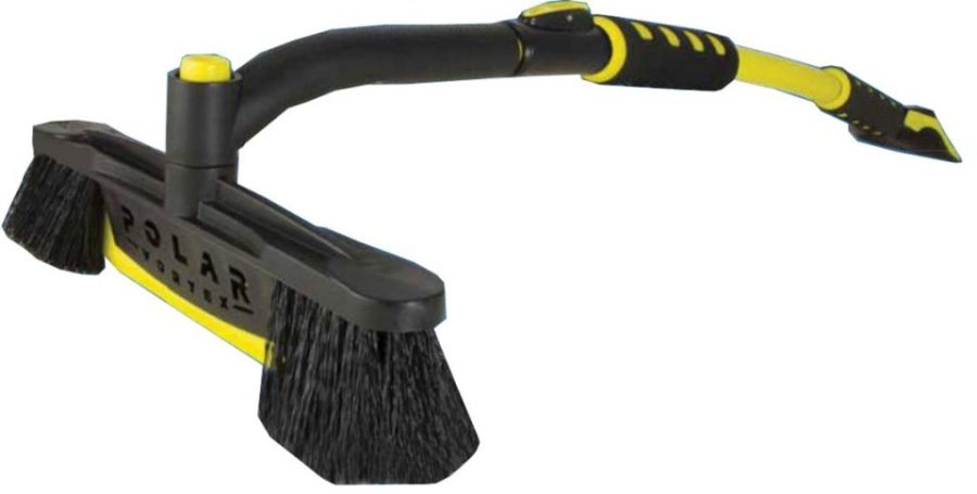 HOPKINS 14170 SubZero 42 INCH Ultimate Polar Vortex Crossover Snowbroom with Pivoting Head and Integrated Scraper