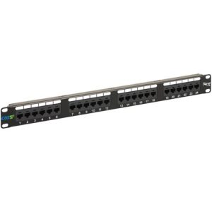 ICC ICMPP0245E PATCH PANEL, CAT 5e, 24-PORT, 1 RMS