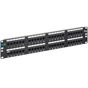 ICC ICMPP0485E Patch Panel 48PT, CAT5E, 2RMS