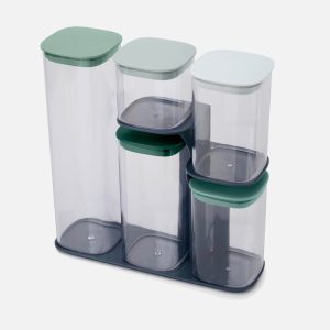 Joseph Joseph Editions - Podium 5-Piece Storage Container Set - Sage