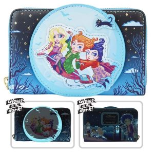 Loungefly Disney Hocus Pocus Poster Zip Wallet