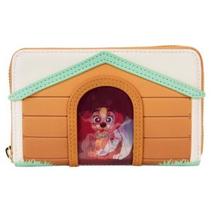 Loungefly I Heart Disney Dogs Doghouse Lenticular Zip Wallet