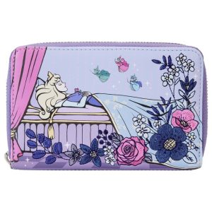 Loungefly Sleeping Beauty 65th Anniversary Floral Wallet