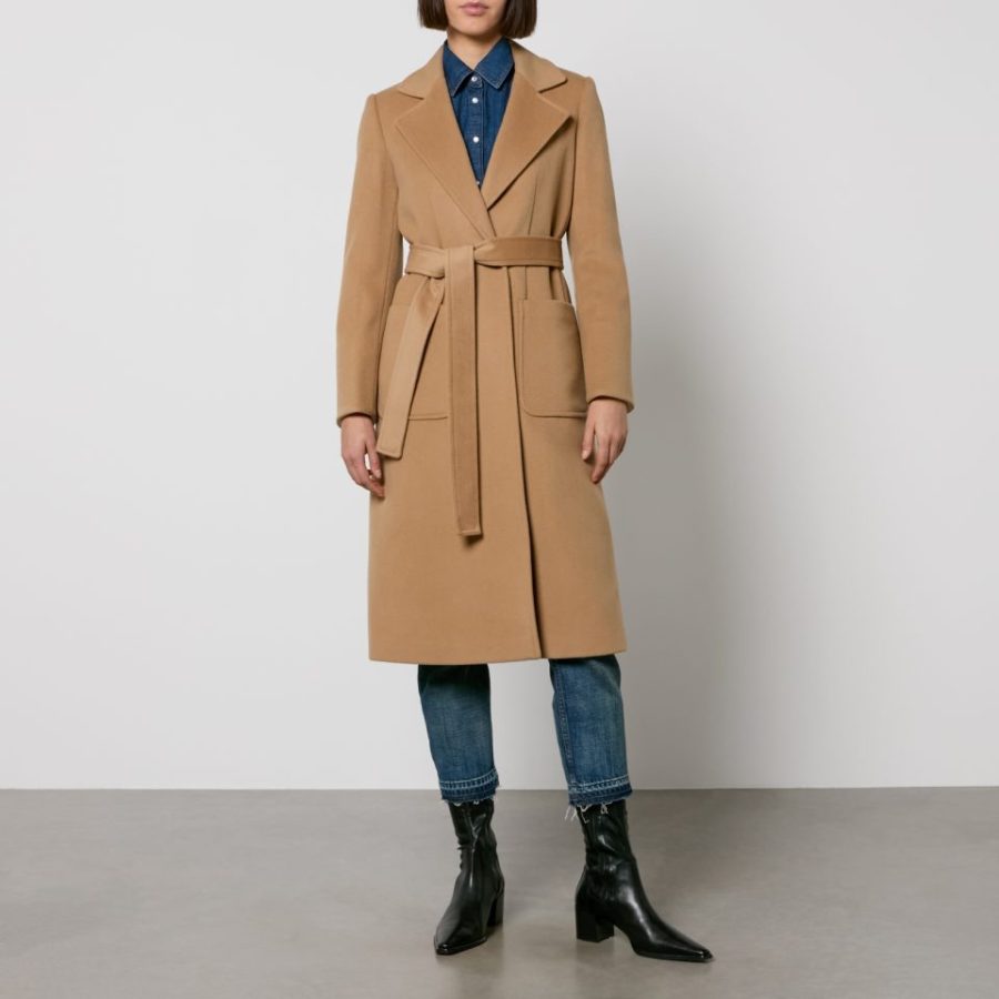 MAX&Co. Classic Runaway Wool Coat - UK 12