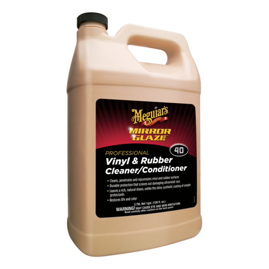 MEGUIARS M4001 Pro Vinyl and Rubber Cleaner/Conditione