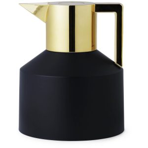 Normann Copenhagen Geo Vacuum Jug - Black/Gold