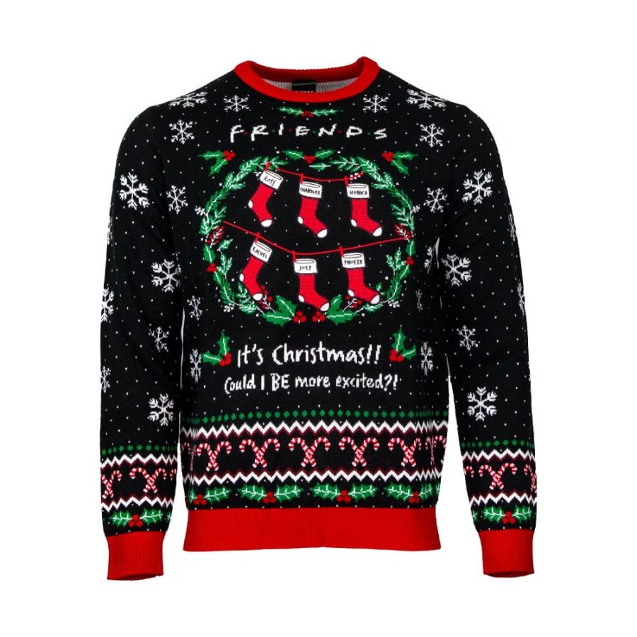 Official Friends 'Could I BE more excited' Christmas Jumper / Ugly Sweater