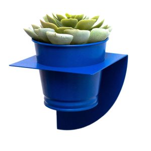 Peg & Board Arc Planter & Pot - Cobalt Blue