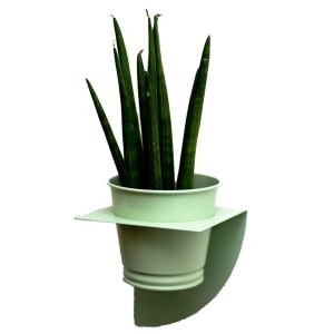 Peg & Board Arc Planter & Pot - Mint Green