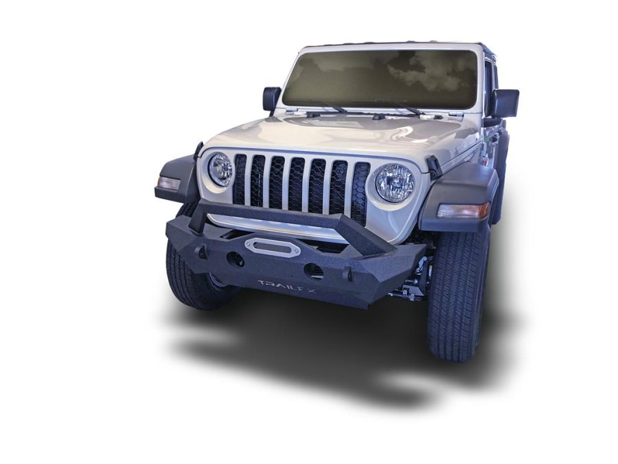 TRAILFX JL08T Trail FX Bed Liners Jeep JL/Gladiator Stubby Bumper with Skid Plate and Winch Mount