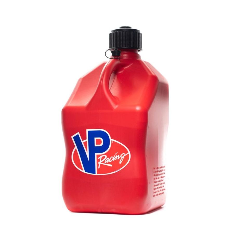 VP FUEL 3512CA 5.5 Gallon Motorsport Racing Liquid Container Utility Jug Can with Contoured Handle, Multipurpose Cap and Rubber Gaskets, Red