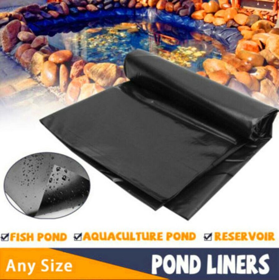 0.12/0.2/0.3mm Fish Pond Liner Garden Pools PVC Membrane Reinforced Landscaping