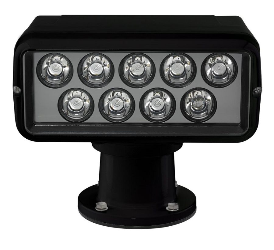 ACR 1953.B RCL100 LED Searchlight With Point Pad 12/24V and WiFi Remote Black Housing