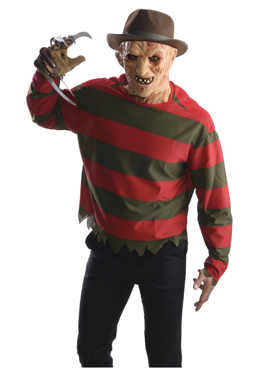 Adult Freddy Krueger Costume with Mask
