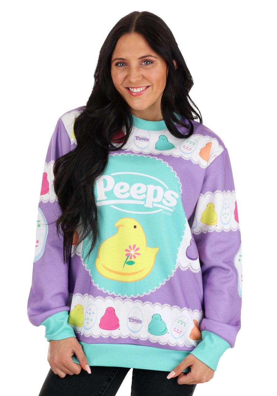 Adult Peeps Ugly Easter Sweater