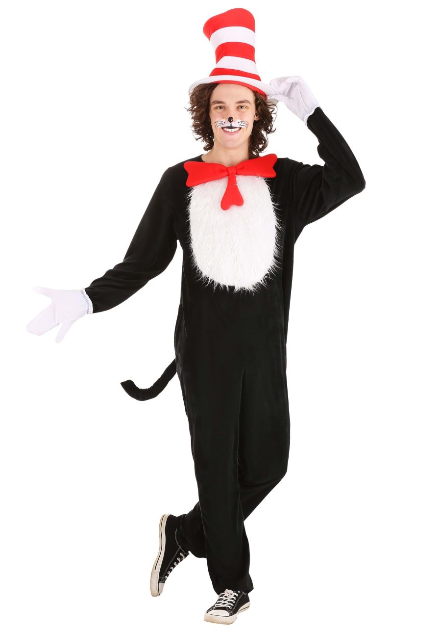 Adult Plus Size Cat in the Hat Costume