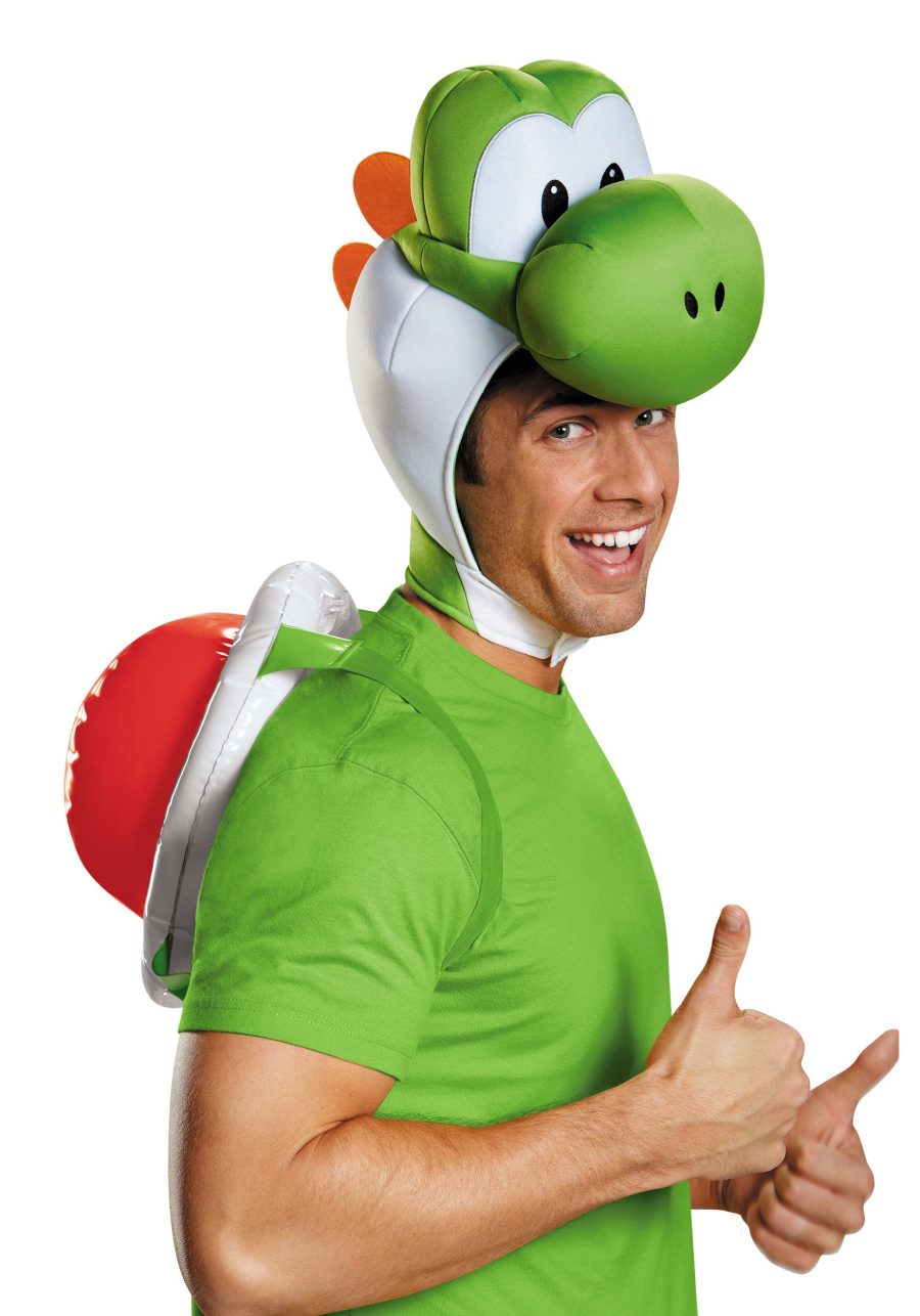 Adult Super Mario Bros. Yoshi Accessory Costume Kit