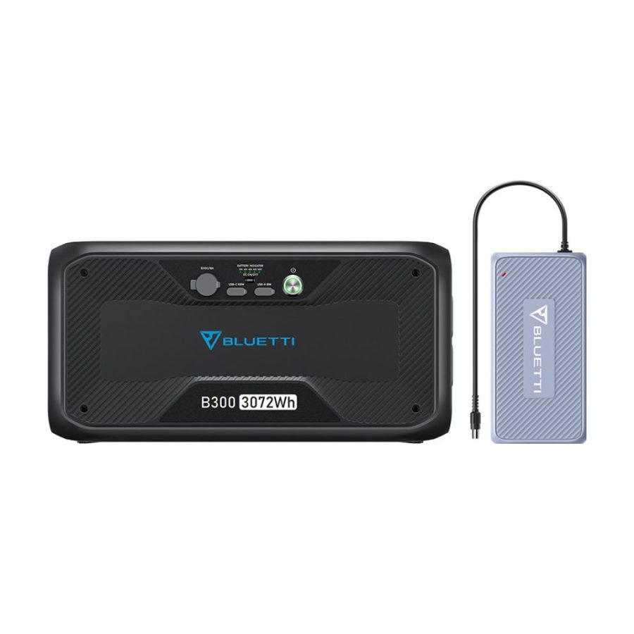 BLUETTI B300 Expansion Battery | 3,072Wh, B300 + D050S | 3072Wh, w/ D050S Enhancer