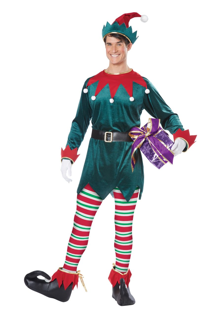 Christmas Elf Costume for Adults