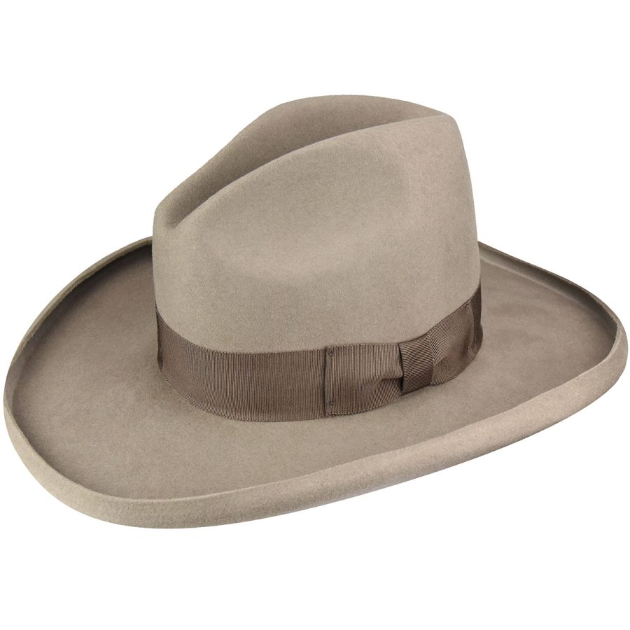 Clayton Cowboy Western Hat - Pecan/6 3/4
