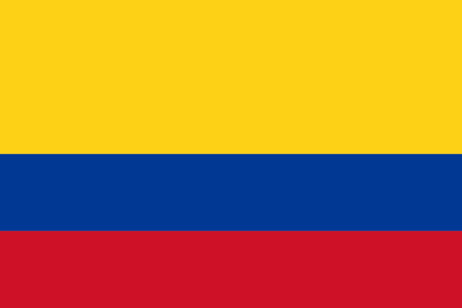 Colombia Flag - 12x18 Inch