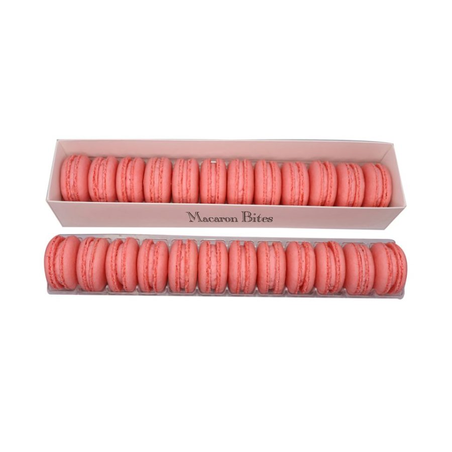 Delicious French Macarons Gift Box of 24 - Strawberry Delights