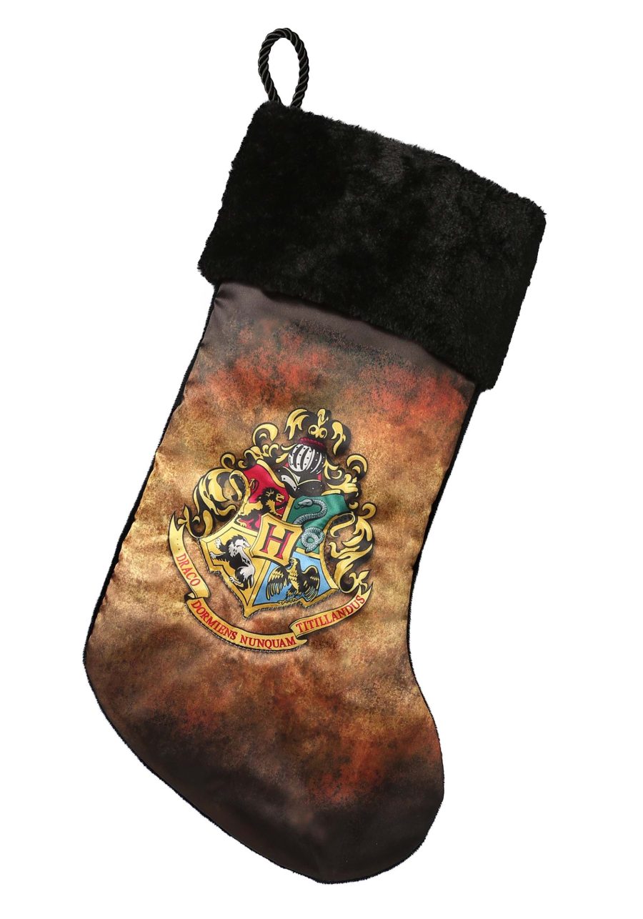 Harry Potter Hogwarts Crest 19 Inch Christmas Stocking