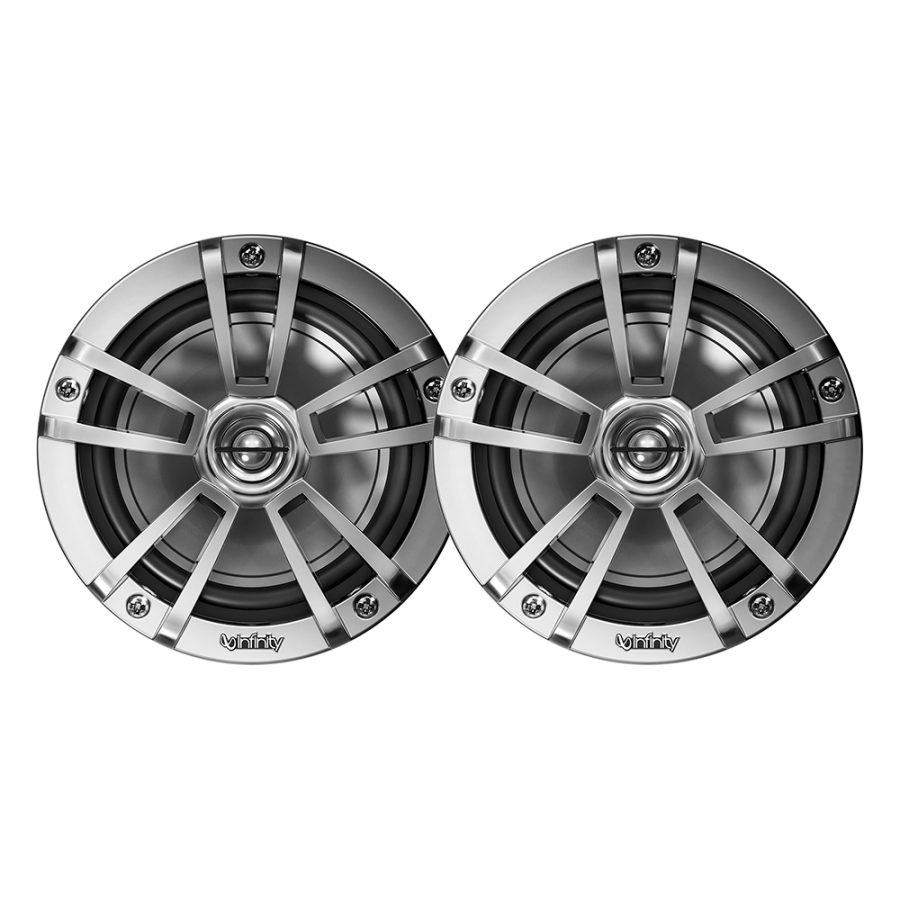 INFINITY INF622MLT 6.5 INCH RGB Coaxial Titanium Speakers