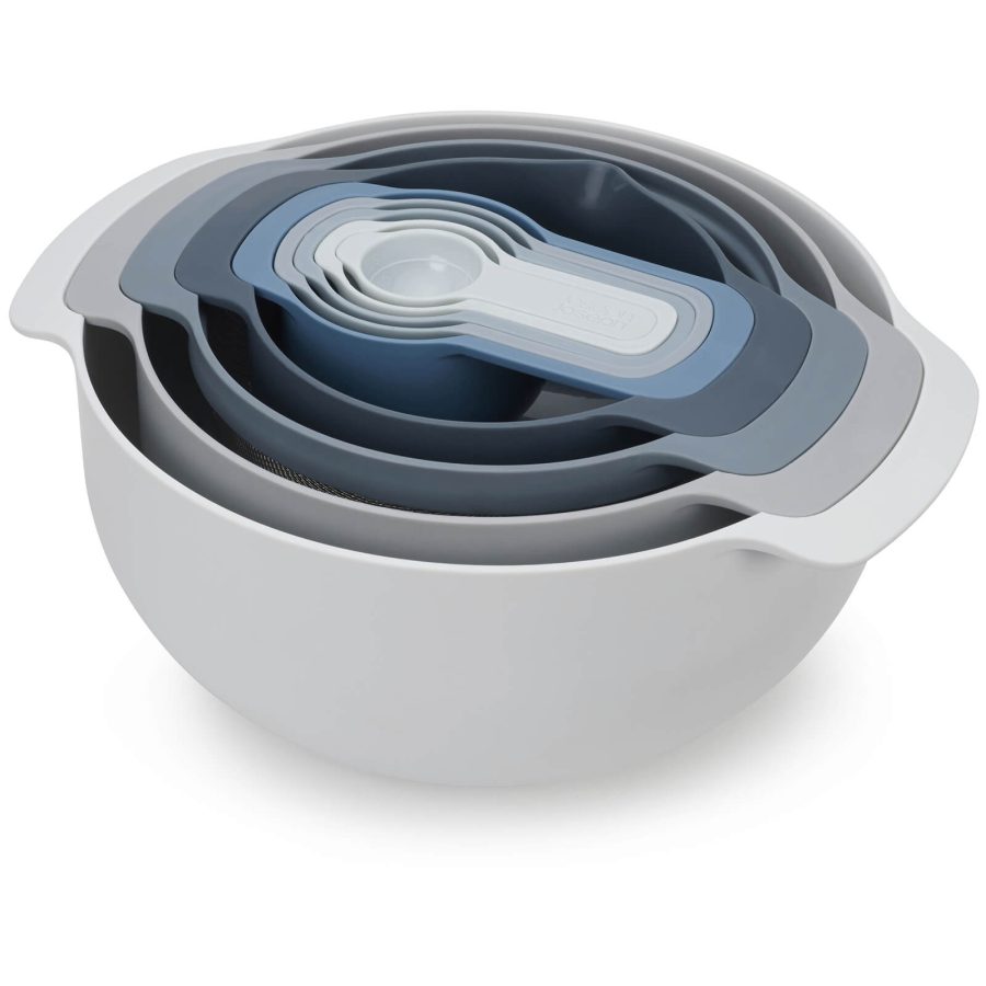 Joseph Joseph Editions Nest 9 Piece Food Preparation Set - Sky