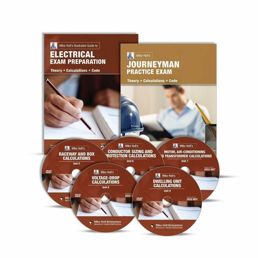 Journeyman Electrician Exam Prep Course, Basic Edition, Mike Holt 2020 NEC
